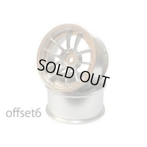 画像2: 【ネコポス対応】ワールドプロ/WW-0706BK_WH/SSR REINER type10S ホイール オフセット6(浅リム) 2個入
