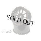 【ネコポス対応】ワールドプロ/WW-0708BK_WH/SSR REINER type10S ホイール オフセット8(深リム) 2個入