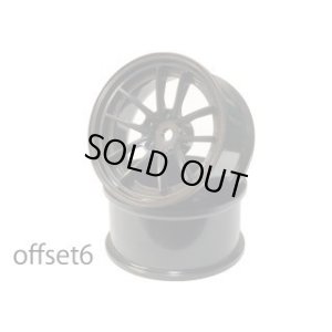 画像1: 【ネコポス対応】ワールドプロ/WW-0708BK_WH/SSR REINER type10S ホイール オフセット8(深リム) 2個入