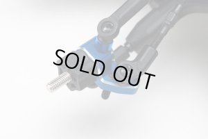 画像2: 【ネコポス対応】YOKOMO(ヨコモ)/Y2-415SABL/RD/SDシリーズ用 アルミ製 軽量SP ステアリングブロック (ブルー)