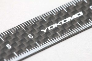 画像2: (2月中旬発売予定/予約分)【ネコポス対応】YOKOMO(ヨコモ)/YT-CS15/カーボン製スケール (150mm)