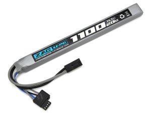 画像1: 【ネコポス対応】G-FORCE(ジーフォース)/ZAC254/ZAC LiPo 11.1V 1100mAh カスタムガン用 AK 対応型 ロングタイプ