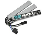 【ネコポス対応】G-FORCE(ジーフォース)/ZAC255/ZAC LiPo 11.1V 1200mAh カスタムガン用 サドルパック