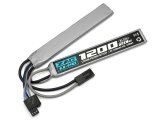 【ネコポス対応】G-FORCE(ジーフォース)/ZAC256/ZAC LiPo 7.4V 1200mAh SOPMOD 対応 サドルパック