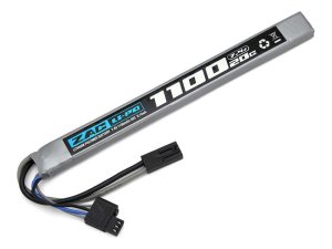 画像1: 【ネコポス対応】G-FORCE(ジーフォース)/ZAC257/ZAC LiPo 7.4V 1100mAh AK 対応型 ロングタイプ