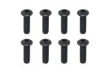 【ネコポス対応】YOKOMO(ヨコモ)/ZC-BH258/YZ-870C用 M2.5×8mm BHソケットスクリュー (8本入)