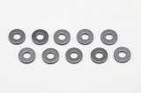 【ネコポス対応】YOKOMO(ヨコモ)/ZC-S26/Φ2.6×Φ6.0×1.0mm ポリワッシャー (10個入)