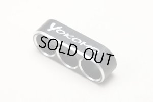 画像1: 【ネコポス対応】YOKOMO(ヨコモ)/ZC-WGB3/アルミ製12ゲージ用ワイヤーガイド(黒/3穴)