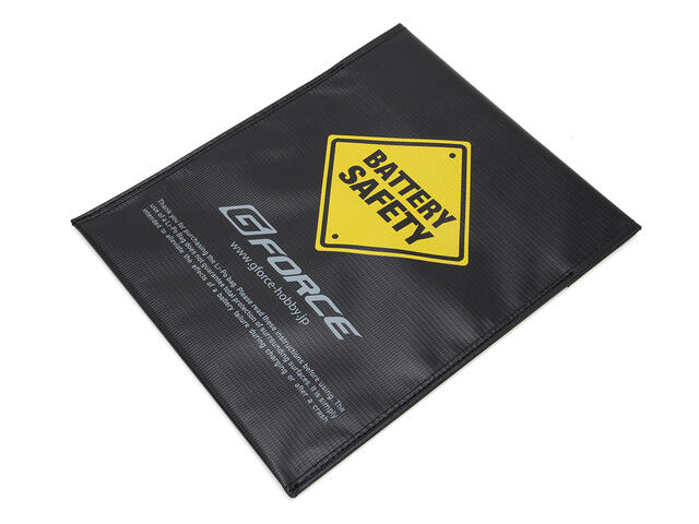 【ネコポス対応】G-FORCE(ジーフォース)/G0996/LiPo Bag BLACK(18×22cm)