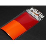 画像: 【ネコポス対応】ラップアップ(WRAP-UP)/ライト用カラーフィルムセット透過タイプ（red/orange)