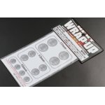 画像: 【ネコポス対応】ラップアップ(WRAP-UP)/REAL 3D ヘッドライトデカールセット丸目TYPE-A(17/13/10mm) マスキングシート付