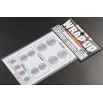 画像: 【ネコポス対応】ラップアップ(WRAP-UP)/REAL 3D ヘッドライトデカールセット丸目TYPE-B(17/13/10mm) マスキングシート付