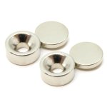 画像: 【ネコポス対応】ラップアップ(WRAP-UP)/0037-08/ボディマウント用マグネット Φ12×5mm(2個)/Φ12×2mm(2個)