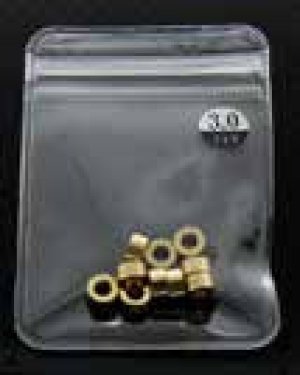 画像9: 【ネコポス対応】ラップアップ(WRAP-UP)/0040-01__0040-10/M3 BRASS シムワッシャー 10個入