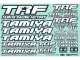 画像: 【ネコポス対応】TAMIYA(タミヤ)/TRFステッカーC