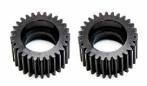 画像1: 【ネコポス対応】ラップアップ(WRAP-UP)/0658-FD/RDX対応 POM 削り出しアイドラーギアセット(2個入)