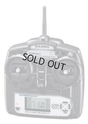 画像1: サンワ(SANWA)/101A32801A/GEMINI SPORT (RX-391W/PC) 2.4GHプロポ(スティックタイプ)