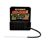 画像: サンワ(SANWA)/107A41374B/RX-493i FH5-4ch インジケーター機能付 受信機