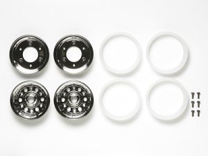 画像1: タミヤ(TAMIYA)/OP-1414/4×4オフロードカー 4ピースホイール (2本)