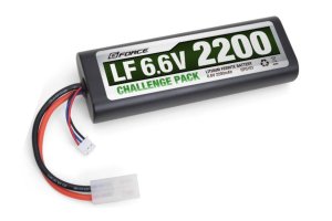 画像1: G-FORCE(ジーフォース)/GFG101/LF Challenge Pack 6.6V 2100mAh(リフェバッテリー)