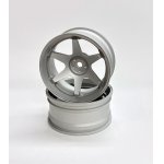画像: 【ネコポス対応】OPTION No.1(オプションNo.1)/2410301-2/1/10 オンロードカー用アルミホイール26mm幅 （オフセット+6mm) 2ps