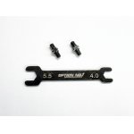 画像: 【ネコポス対応】OPTION No.1(オプションNo.1)/PR-001/アルミターンバックル・M3*10mm 2個入(レンチ付）