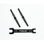 画像: 【ネコポス対応】OPTION No.1(オプションNo.1)/PR-011/アルミターンバックル・M3*41mm 2個入(レンチ付）