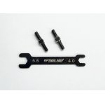 画像: 【ネコポス対応】OPTION No.1(オプションNo.1)/PR-002/アルミターンバックル・M3*18mm 2個入(レンチ付）