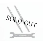 画像: 【ネコポス対応】OPTION No.1(オプションNo.1)/PR-015/アルミターンバックル・M3*65mm 2個入(レンチ付）