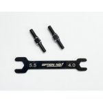 画像: 【ネコポス対応】OPTION No.1(オプションNo.1)/PR-003/アルミターンバックル・M3*20mm 2個入(レンチ付）