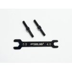 画像: 【ネコポス対応】OPTION No.1(オプションNo.1)/PR-004/アルミターンバックル・M3*23mm 2個入(レンチ付）