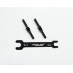 画像: 【ネコポス対応】OPTION No.1(オプションNo.1)/PR-006/アルミターンバックル・M3*28mm 2個入(レンチ付）