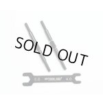 画像: 【ネコポス対応】OPTION No.1(オプションNo.1)/PR-014/アルミターンバックル・M3*50mm 2個入(レンチ付）