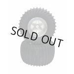 画像: OPTION No.1(オプションNo.1)/NO-170/デザートタイヤ＆6スポークホイール2本入（CW01、WR02フロント用）