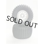 画像: OPTION No.1(オプションNo.1)/NO-169/デザートタイヤ＆11スポークホイール2本入（GF01、WR02リヤ用）