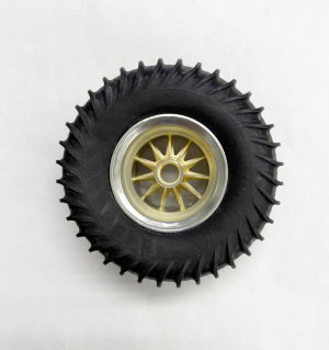 画像2: OPTION No.1(オプションNo.1)/NO-168/デザートタイヤ＆11スポークホイール2本入（CW01、WR02フロント用）