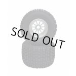 画像: OPTION No.1(オプションNo.1)/NO-167/ブロックタイヤ＆11スポークホイール2本入（GF01、WR02リヤ用）