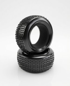 画像1: OPTION No.1(オプションNo.1)/NO-WB10017/マイクロブロックタイヤ（4WD/フロント)2個入