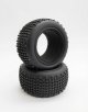 画像: OPTION No.1(オプションNo.1)/NO-WB10008A/ブロックタイヤ（2WD、4WD/リヤ)2個入	