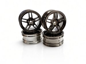 画像1: OPTION No.1(オプションNo.1)/NO-302GM/5本ダブルスポークホイール26mm幅 （オフセット+2mm) 4ps