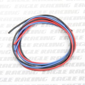 画像2: 【ネコポス対応】EAGLE(イーグル)/2263U/シリコン銀コードセット・18G[ゲ-ジ](赤、黒、青 各60cm)