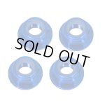 画像: 【ネコポス対応】EAGLE(イーグル)/2599U-BL/軽量アルミ ナイロン4mmナット(フランジ付)4個(ブルー)