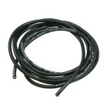 画像: 【ネコポス対応】EAGLE(イーグル)/3459U-BK/シリコン銀コード・14G[ゲ-ジ](黒180cm)