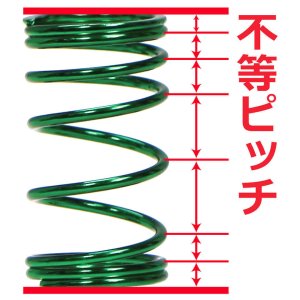 画像3: 【ネコポス対応】EAGLE(イーグル)/3741U2/1/10不等ピッチ・スプリングセット・ドリフト用(5種x各2本)