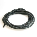 画像: 【ネコポス対応】EAGLE(イーグル)/3876U-BK/シリコン銀コード・12G[ゲ-ジ](黒180cm)