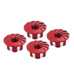 画像2: 【ネコポス対応】EAGLE(イーグル)/3924-2RE-U/SPスケールナット・タイプ2 (4mm)(レッド)