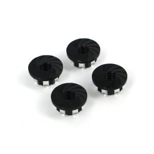 画像2: 【ネコポス対応】EAGLE(イーグル)/3924-4BK-U/SPスケールナット・タイプ4 (4mm)(ブラック)