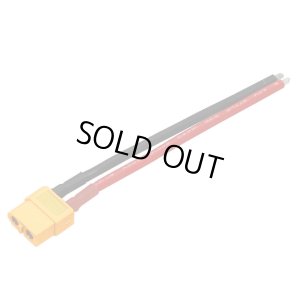 画像1: 【ネコポス対応】EAGLE(イーグル)/3927-60U-14W-F/XT-60コネクター14AWG10cm付(メス1pcs.) AMASS