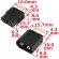画像2: 【ネコポス対応】EAGLE(イーグル)/3927-60U-BK/XT-60コネクター(オス1pcs.メス1pcs.)ブラック