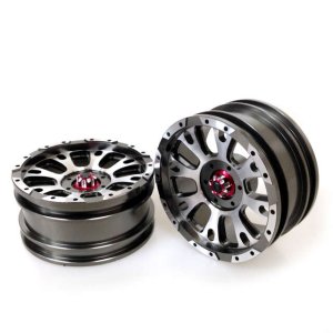 画像5: EAGLE(イーグル)/3941U-BK_GU_LBL_RE/SP 1.9インチホイル・8スポーク(2個入):タミヤCC01用